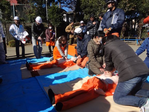 防災訓練イメージ画像